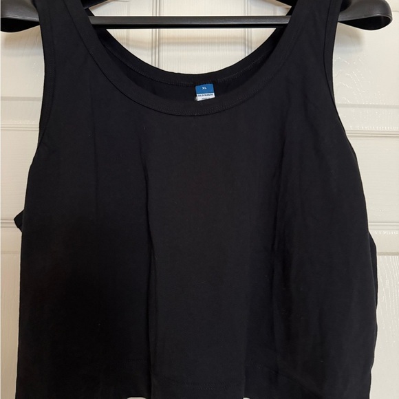 Old Navy Tops - Old Navy Black Sleeveless Crop Top